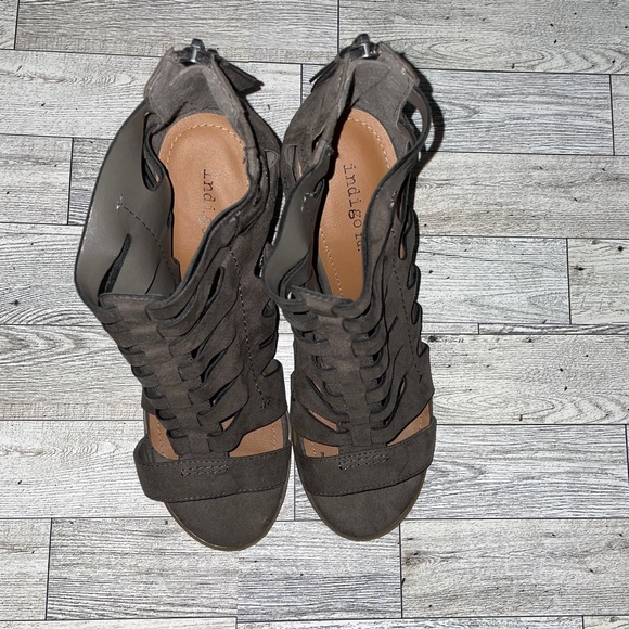 Indigo rd grey heels - Picture 3 of 6